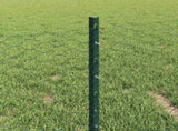 Welded Wire Fence 10 x 0.4 m PVC-Coated Steel Green 3336665