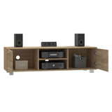 TV Cabinet Sonoma Oak 140x40.5x35 cm Engineered Wood 342623