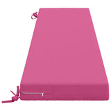 2-Piece Bench Cushions SOEST 2 pcs 100% Polyester Pink 950057