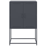 Highboard Anthracite 68.5x38.5x107 cm Steel 846508