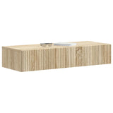Wall-Mounted Side Table Sonoma Oak 87.5 x 34.5 x 17 cm 898497