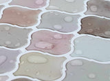 Lanturn Tile 20 pcs Beige 27 x 27 cm Polyurethane and PET 42046241