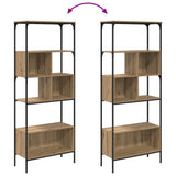 Bookcase Artisan Oak 76 x 33 x 188.5 cm Engineered Wood 882987