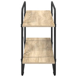 Bookshelf 2-Tier 100 x 35 x 70 cm PB Sonoma Oak 8007799