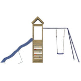 Outdoor Playset Impregnated Wood Pine 3279165