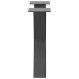 Coffee Table Legs X-Shaped 2 pcs Anthracite 50x cm Steel 4012958