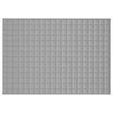 Weighted Blanket Grey 137x200 cm Single 6 kg Fabric 3154778