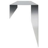 Garden Cover Profile 10 pcs 100 x 10 x 15 cm Galvanised Steel 8012917