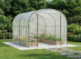 Greenhouse with Frame 160 x 200 x 192.5 cm PVC Transparent 42036862