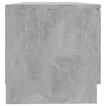 TV Cabinets 2 pcs Concrete Grey 80x35x36.5 cm Engineered Wood 811475