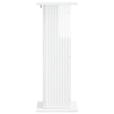 Plant Stand High Gloss White 30.5 x 30 x 80.5 cm 899770