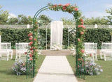 Garden Arch with Lock Green 102 x 50 x 218 cm 42021345