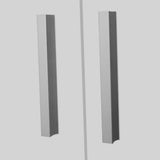 Shoe Cabinet 7 Shelves White 243062