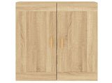 Wall Mounted Cabinets 2 pcs Sonoma Oak Engineered Wood 3197979