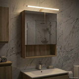Bathroom Mirror Cabinet with Shelf Sonoma Oak 50 x 14.5 x 70 cm 889209