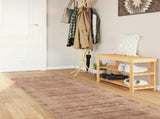 Rug Runner MARSA White 80 x 250 cm Polyester and PVC 42023310