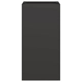 Planter Black 40x40x80 cm Cold-rolled Steel 860703