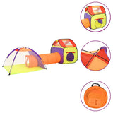 Children Play Tent with 250 Balls Multicolour 338x123x111 cm 3107731