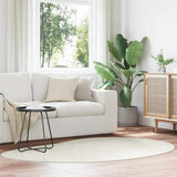 Area Rugs HUARTE Cream 140 x 200 cm Polyester 4103722