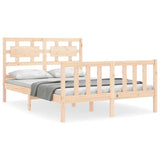 Bed Frame without Mattress 120x200 cm Solid Wood Pine 3192551