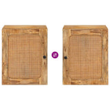 Bathroom Hanging Cabinet Brown 38 x 33 x 48 cm Solid Mango Wood 4018064