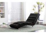 GOMYWAY Fabric Relaxation Chaise Lounge Chair, Full Body Support Fixed Recliner Sofa with Gentle W2678P389546