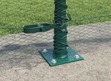 Welded Wire Fence with Concrete Base 50 x 0.6 m 3353544