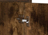Bedside Tables 2 pcs Smoked Oak 40 x 30 x 60 cm Engineered Wood 8011020