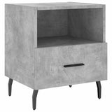 Bedside Cabinets 2 pcs Concrete Grey 40x35x47.5 cm Engineered Wood 827477