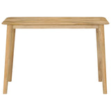 Dining Table 112x52x76 cm Solid Wood Mango 354993