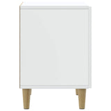 Bedside Cabinet 2 pcs White 43 x 34.5 x 50 cm Engineered Wood 894566