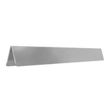 Lawn Edging 4 pcs 450 x 20 cm Galvanised Steel Silver 868031