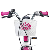 Kids Bike with Training Wheels 18 Inches for 5-7 Years Old Pink 42009595