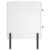 Bedside Cabinets 2 pcs White 40x35x47.5 cm Engineered Wood 827325