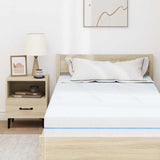 Mattress White 120 x 200 cm Foam 4106292