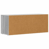TV Cabinet Grey Sonoma 100 x 35 x 40 cm Engineered Wood 891270