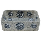Countertop Basin Multicolour Rectangular 46x35.5x13 cm Ceramic 155074