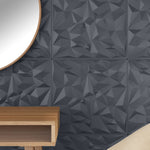 ZNTS Wall Panels 48 pcs Grey 50x50 cm XPS 12 m² Amethyst 4100053