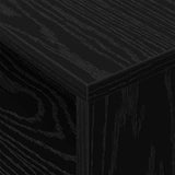 End Table 2 pcs Black Oak 40.5 x 40 x 45 cm Engineered Wood 890915