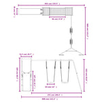 ZNTS Outdoor Playset Impregnated Wood Pine 3155962