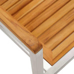 Garden Dining Set 7 pcs Solid Wood Acacia 3334810