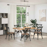 Dining Table Leg Spider Shape Anthracite 85x85x cm Steel 4013122