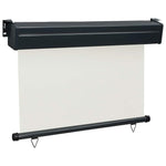 Balcony Side Awning 105x250 cm Cream 48413