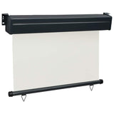 Balcony Side Awning 105x250 cm Cream 48413