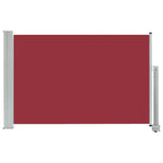 Patio Retractable Side Awning 60x300 cm Red 48357