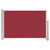Patio Retractable Side Awning 60x300 cm Red 48357