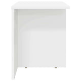 End Table 2 pcs White 37 x 32 x 40 cm Engineered Wood 891081