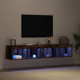 TV Cabinet Set 2 pcs Old wood 80 x 30 x 30 cm Engineered Wood 862201