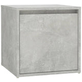 Hallway Furniture Set Concrete Grey Engineered Wood 3082066