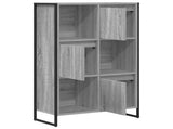 Book Cabinet Grey Sonoma 68 x 30 x 108.5 cm Engineered Wood 886543